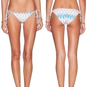 EBERJEY Bleached Blues Kate Swim Bottom Medium NWT